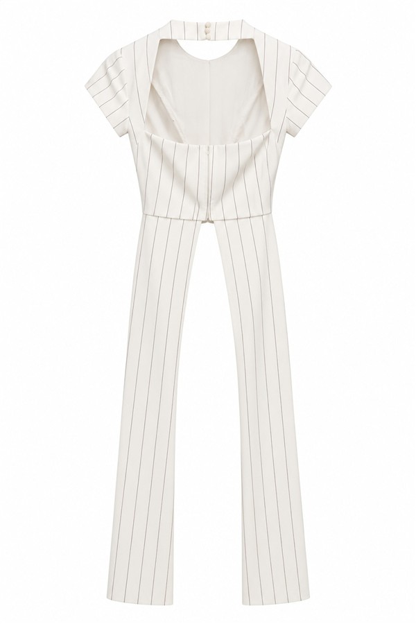 SV STRIPE TOP WHITE